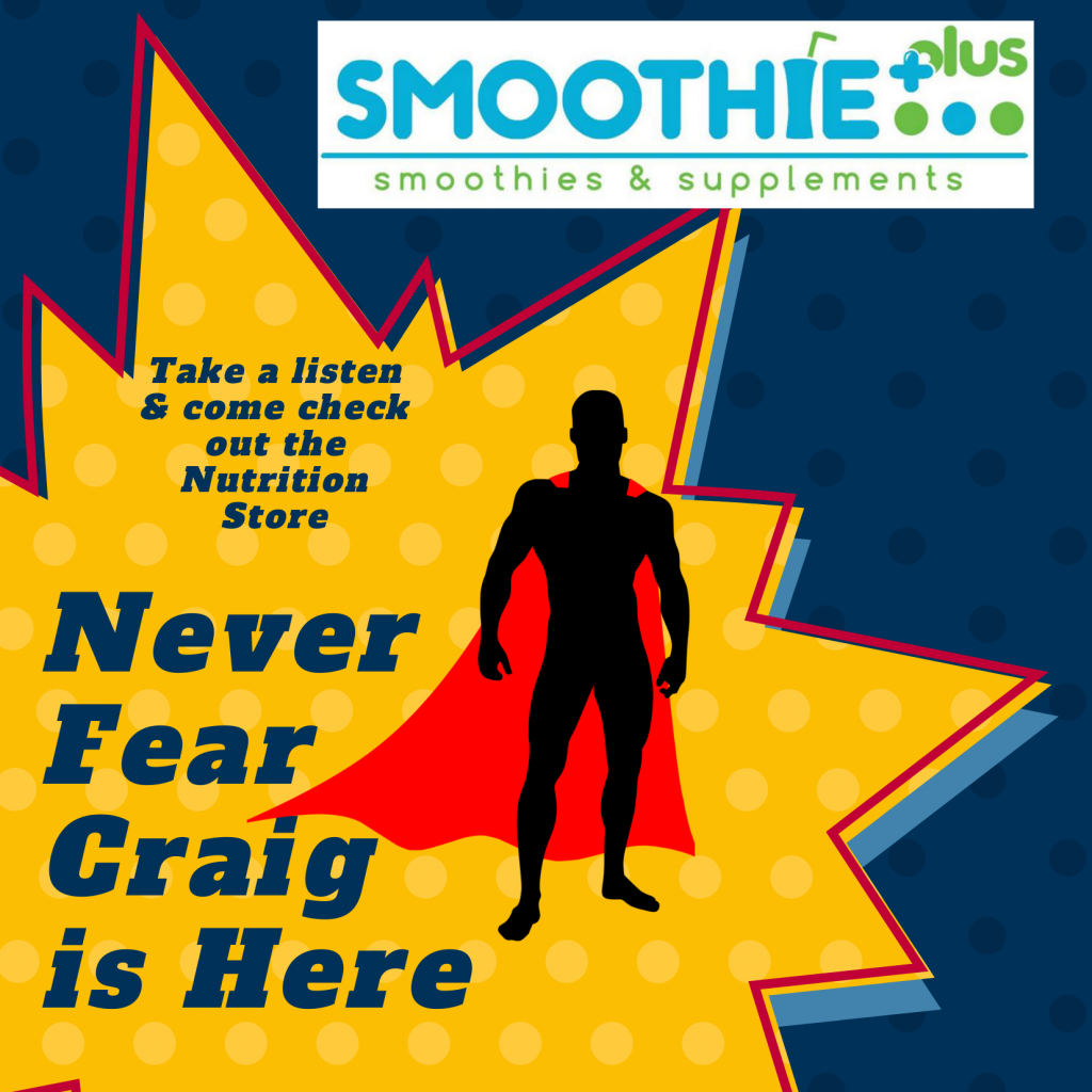 Never Fear Craig Is Here To Help With Supplements!